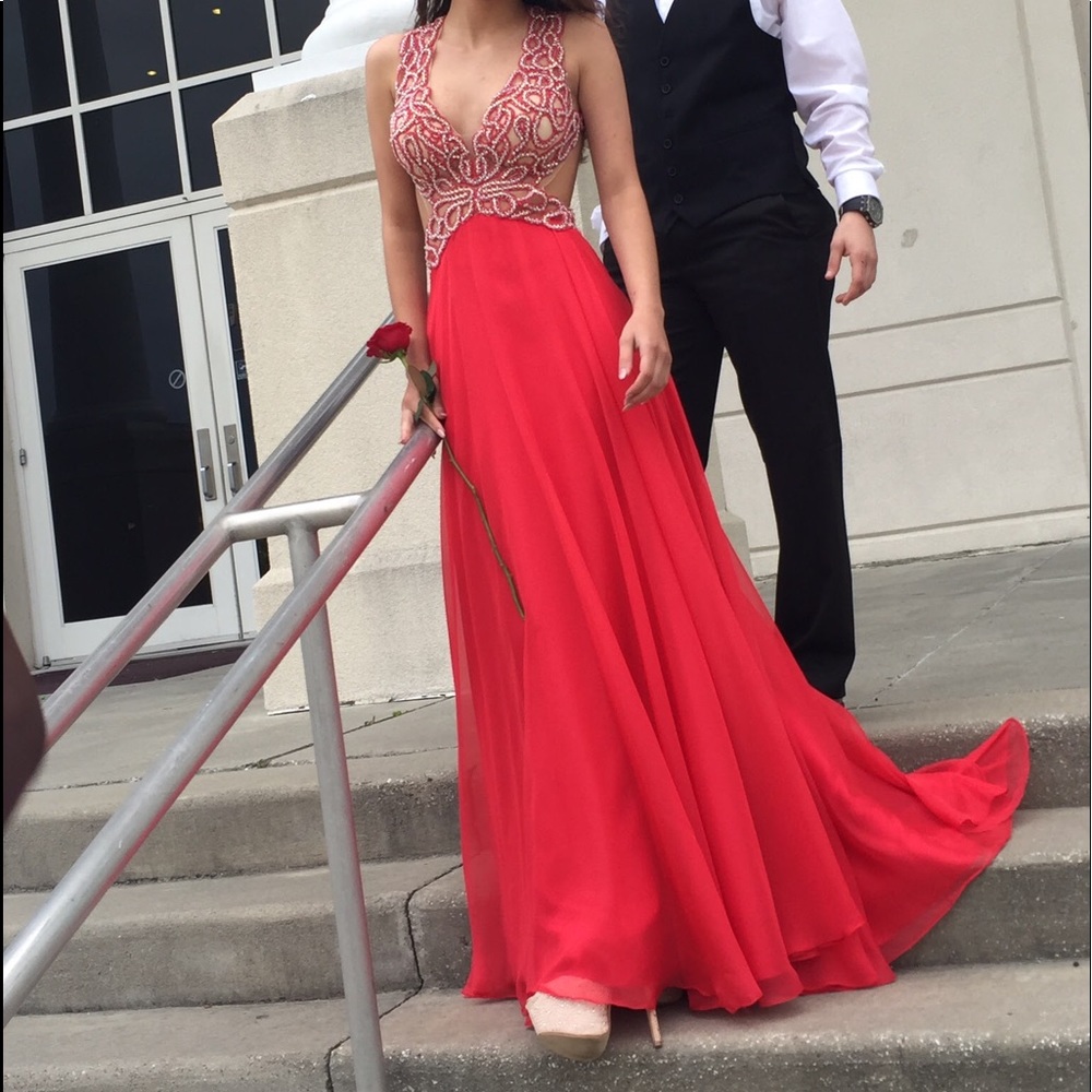 A prom dress